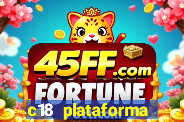 c18 plataforma login entrar